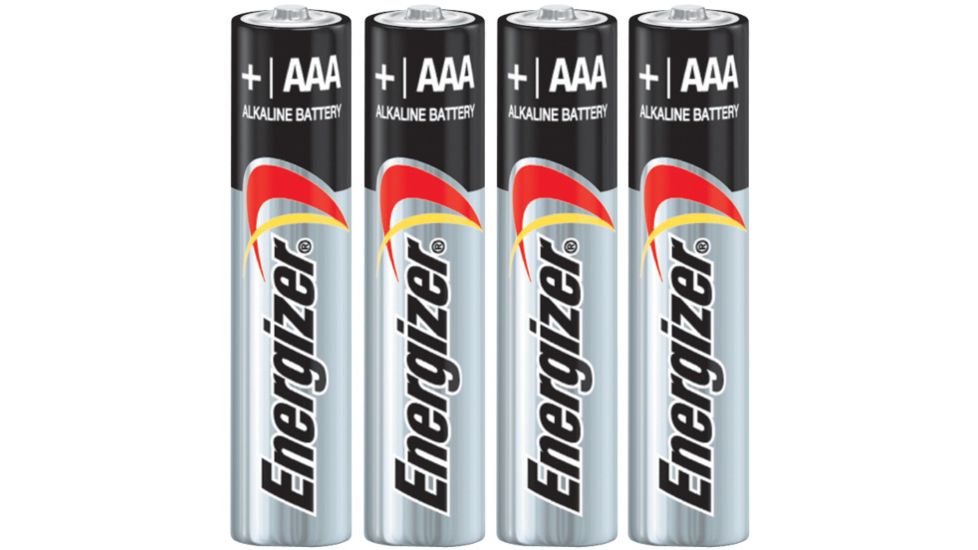 Energizer Max Alkaline AAA Batteries, 1.5 Volt, 4 Pack E92BP-4