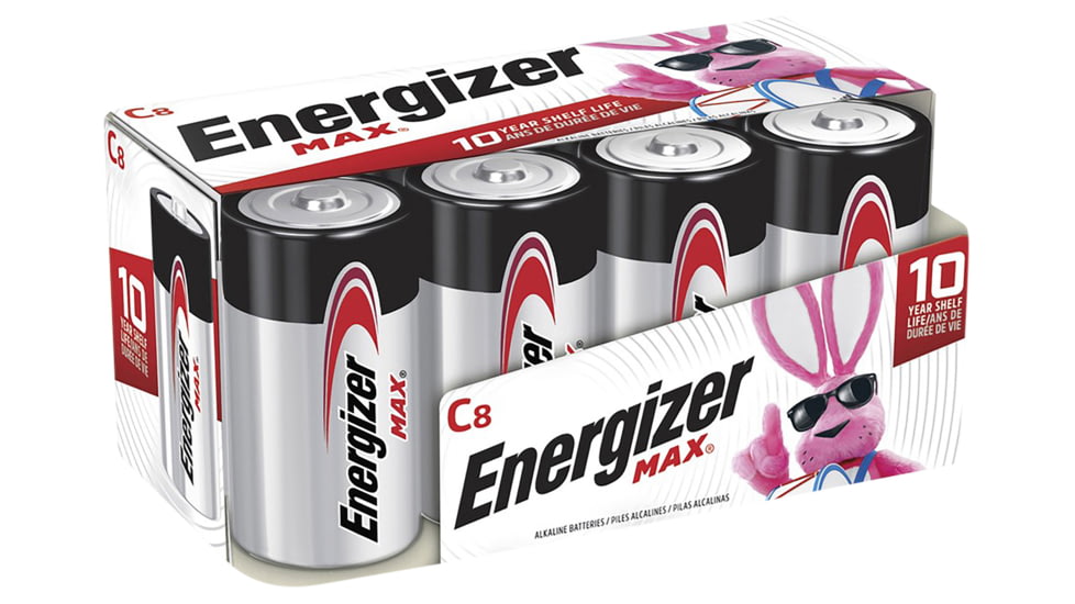 Rayovac Energizer E93FP8 MAX C Batteries  Alkaline 1.5 Volts, Qty (12) 8 Pack, E93FP8