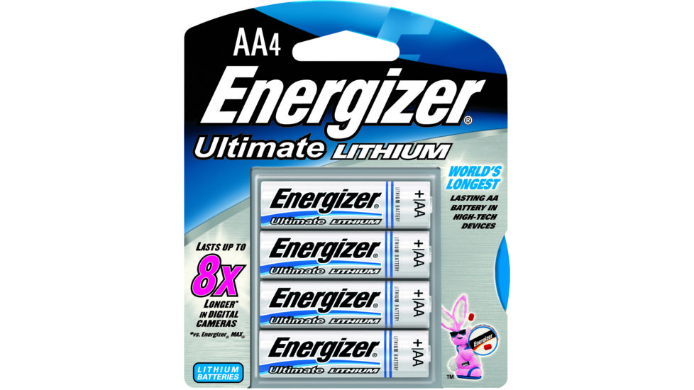 Energizer Lithium Batteries - 4 Pack