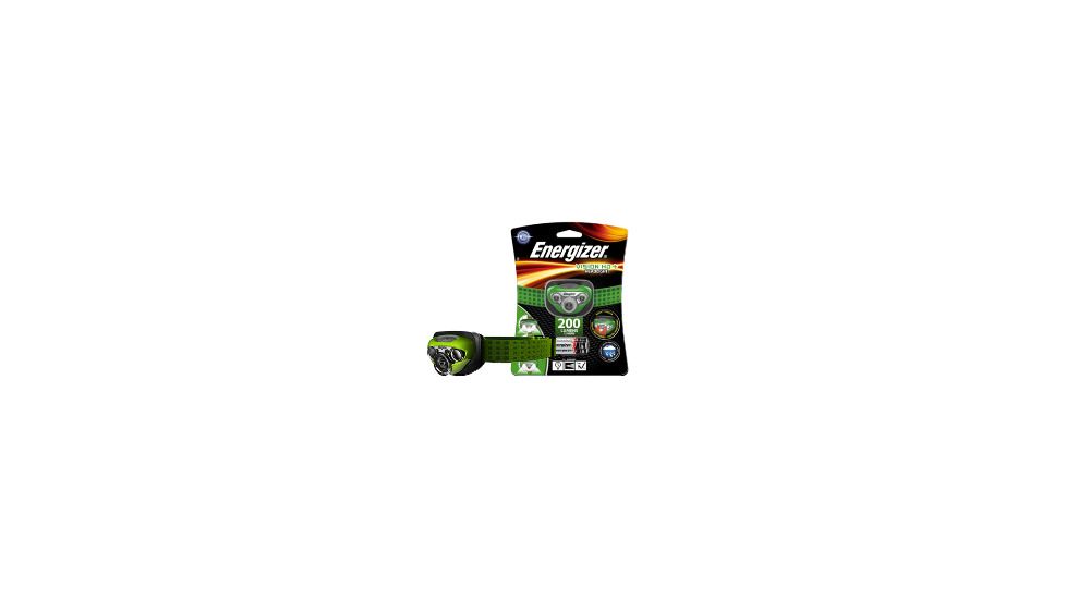 Energizer Vision HD Plus 200 Lumens Headlight, Green HDC32E