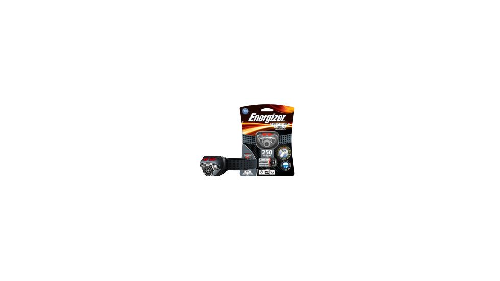 Energizer Vision HD Plus Focus 250 Lumens Headlight, Black HDD32E