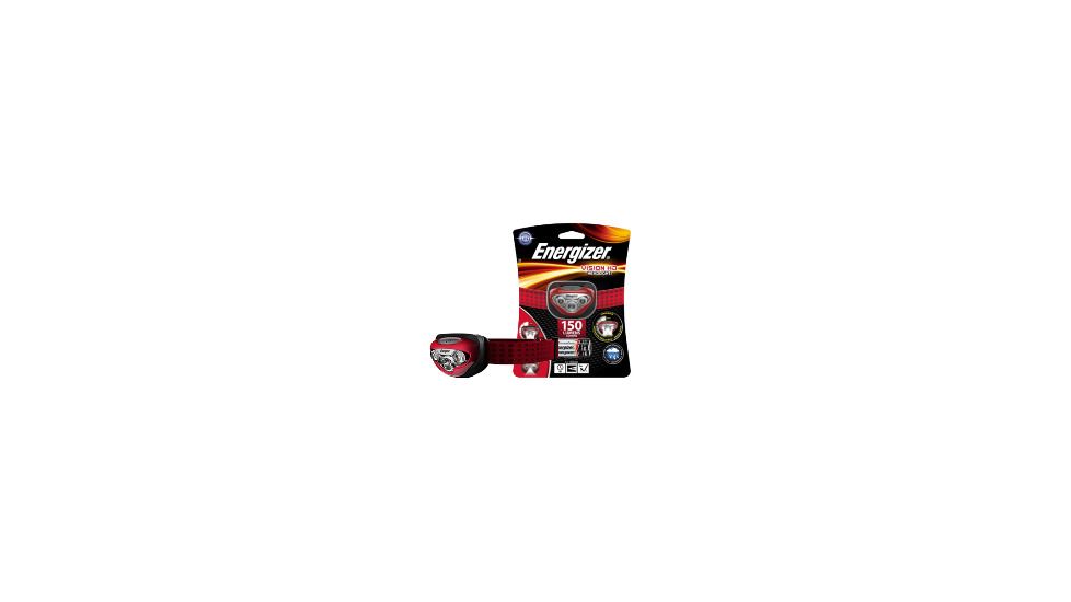 Energizer Vision LED 150 Lumen Headlight, Red HDB32E