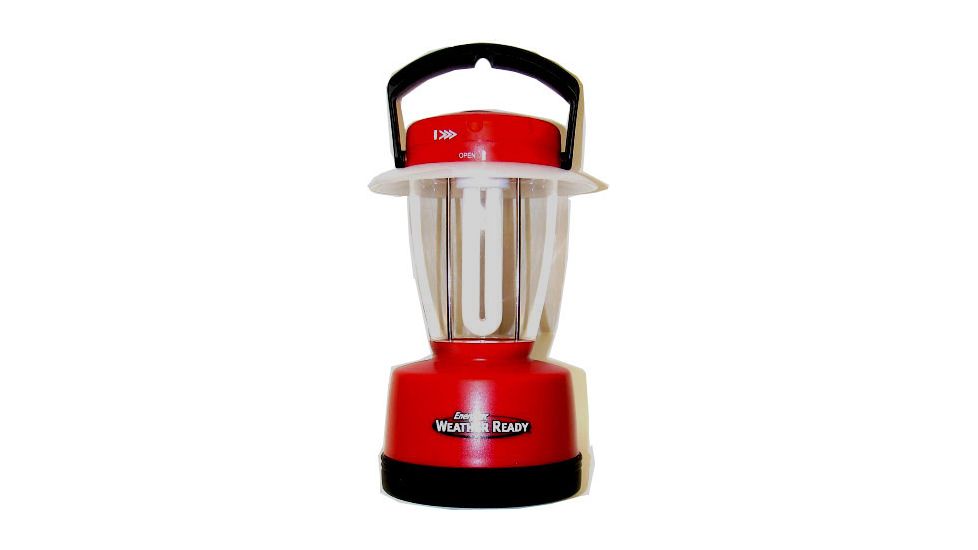 Energizer Weather Ready Fluorescent Lantern Flashlight with 4 D Energizer MAX Batteries FL4DAVWRE