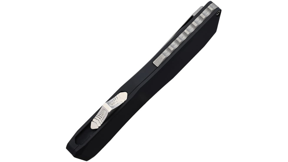 EOS Auto Harpoon OTF Automatic Folding Knives, 3.75in, CPM-20CV Stainless, Tanto Blade, Black Anodized Aluminum Handle, EOS113
