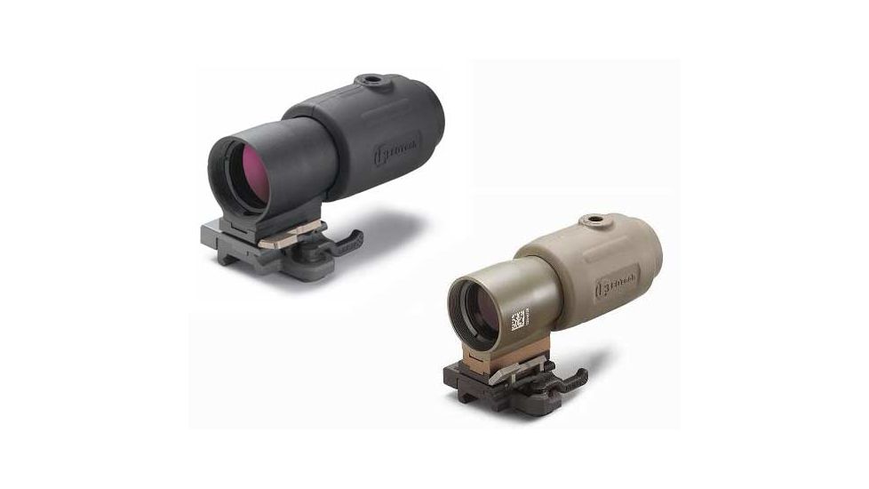 EOTech G23 FTS 3x Magnifier Gen II w/ Flip To Side Mount Black and Tan