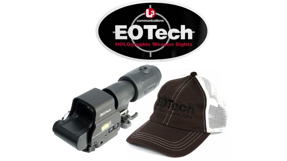 EOTech MPO III EXPS2-2 Holosight w/ Eotech Trucker Hat and Eotech Sticker