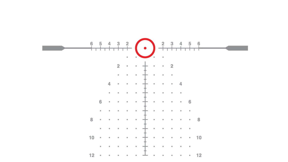 EOTech Vudu 1-10x28mm Rifle Scope w/ Daylight Bright Dot, First Focal Plane, SR5 MRAD Reticle, VDU1-10SR5DF