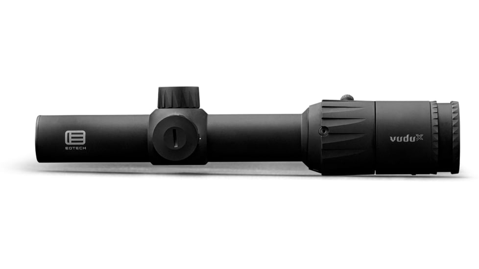 EOTech Vudu X 1-6x24mm Rifle Scope, 30mm Tube, Second Focal Plane, DP1 Reticle, Matte Black, VDX1-6SFDP1