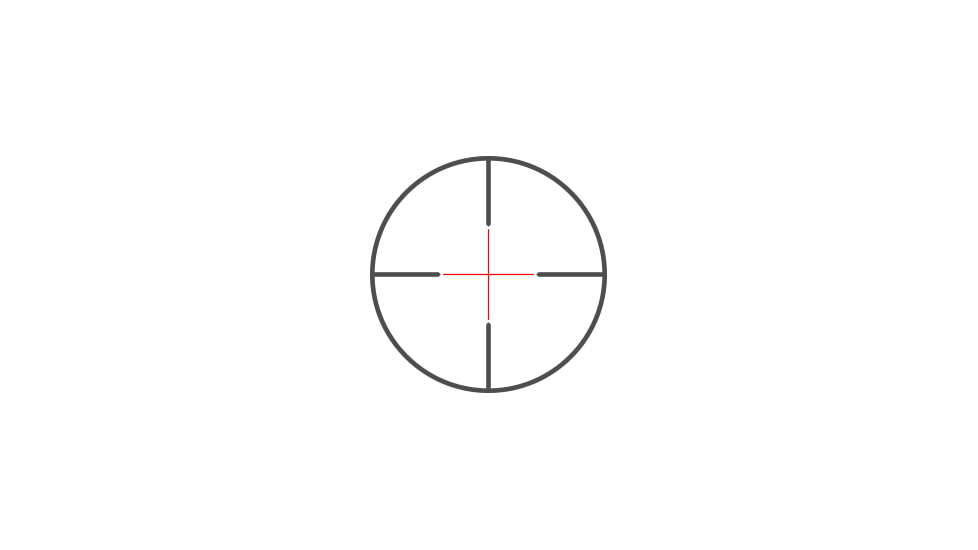 EOTech Vudu X 1-6x24mm Rifle Scope, 30mm Tube, Second Focal Plane, DP1 Reticle, Matte Black, VDX1-6SFDP1