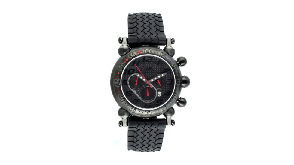Equipe E101 Balljoint Mens Watch - Black Case, Black Dial, White Numbers