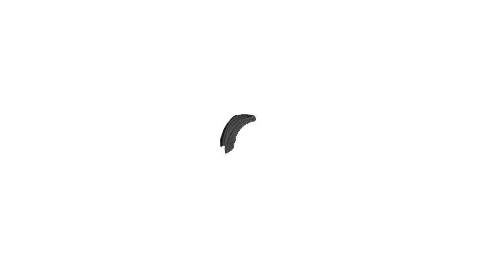 ERGO AR Large Frame Grip Spacer, Black, 4012-BK
