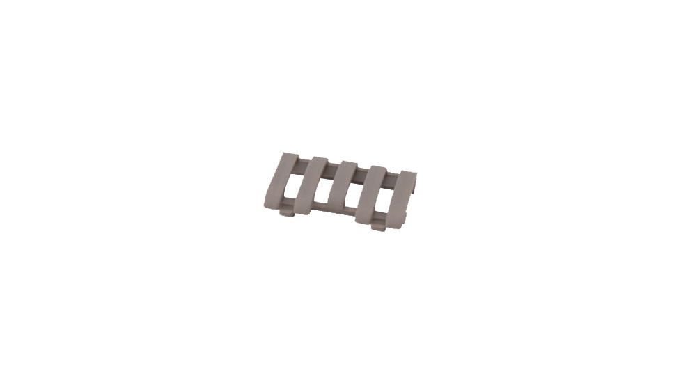 Ergo Grip Lowpro 5-slot Picatinny Rail Wire Loom, Dark Earth 4380-DE