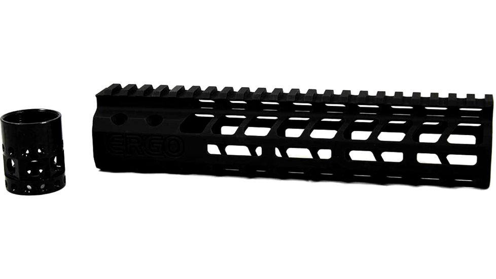 Ergo Grip Superlite 9 in Modular M-Lok Rail System, 1.37 in Interior Diameter Tube, 4820-9