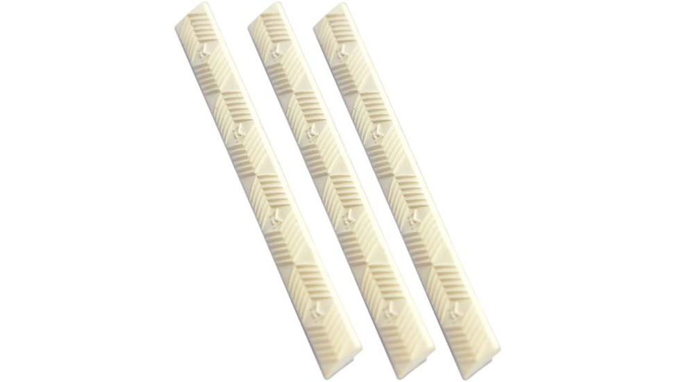 ERGO M-LOK Rail Cover, 4-Pack, White, 4332-4PK-WHITE-B
