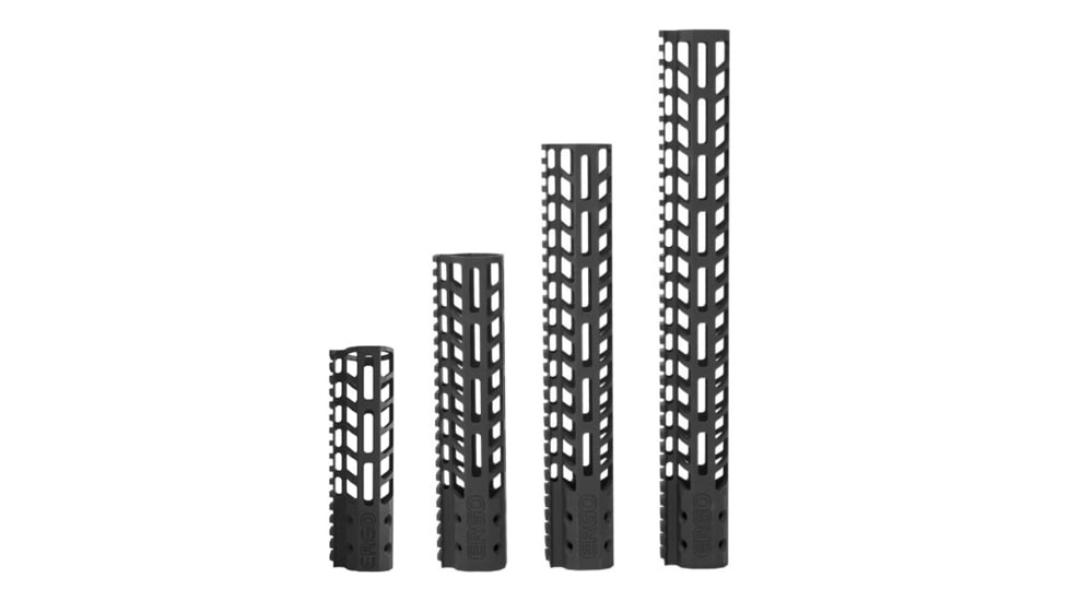 ERGO SuperLite Modular Free Float Rail System, 1.37in Inside diameter, 3in Length, 4820-03-BK