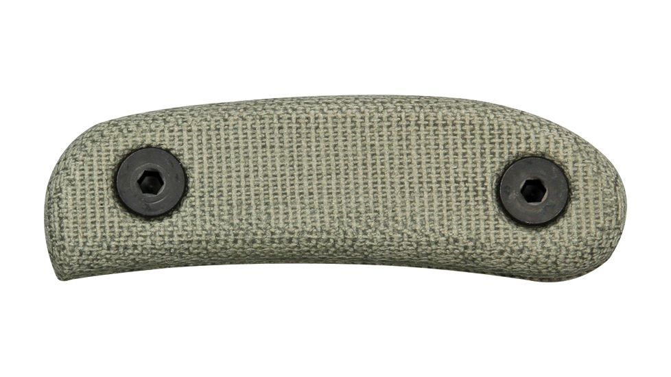 Esee Candiru Handles, Green Canvas Micarta Handle ESCANHDLCNV