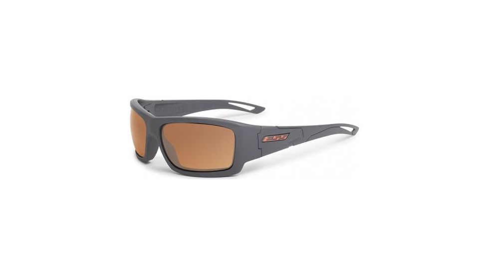 ESS Credence Ballistic Sunglasses,Gray Frame,Mirrored Copper Lens EE9015-02