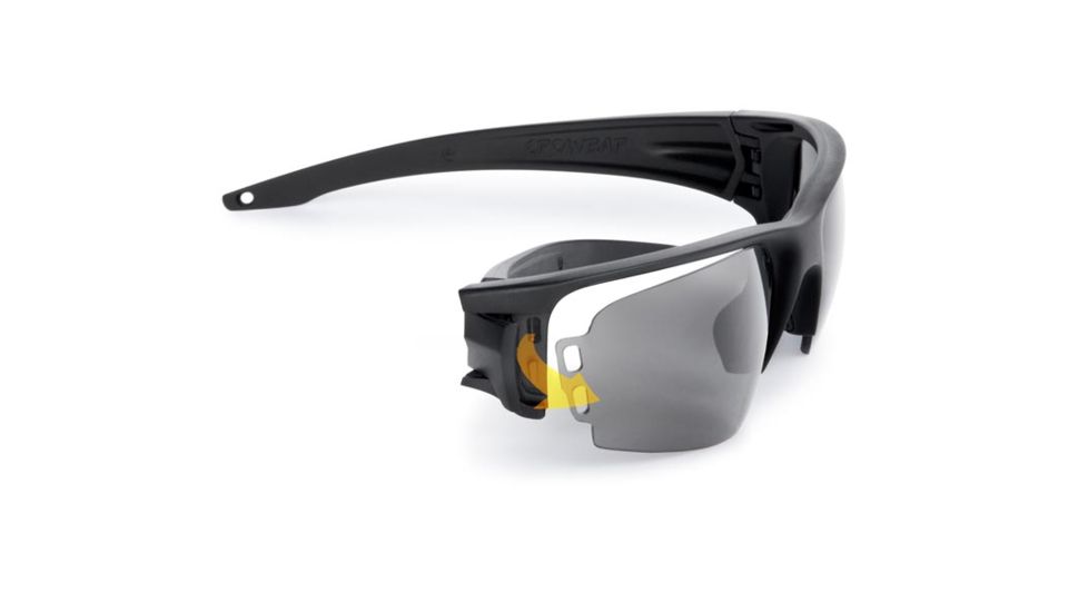 ESS Crowbar Subdued Logo Sunglasses Kit, Black Frame, Small-to-Medium EE9019-01