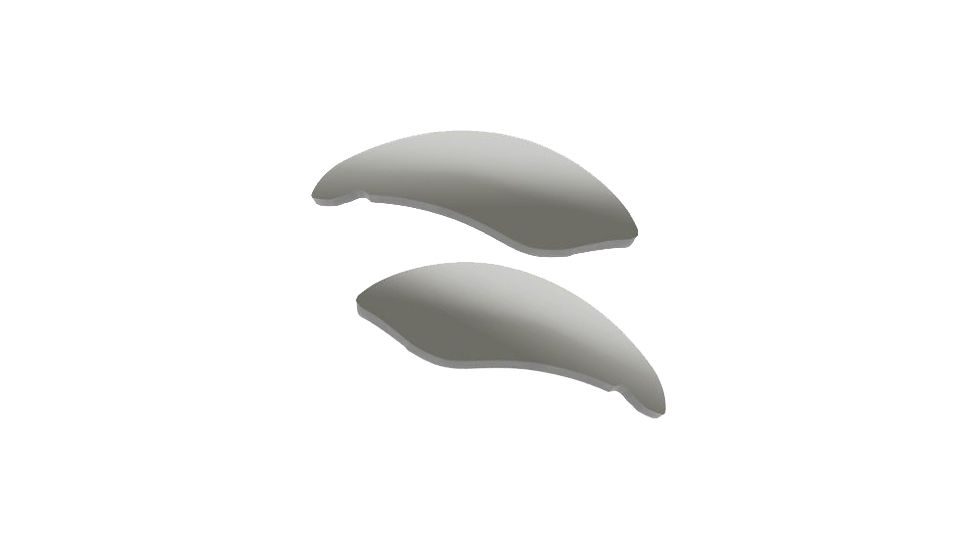 ESS 2.2mm Polycarbonate Interchangable Lenses for CDI Sunglasses, Mirrored Silver 740-0187 