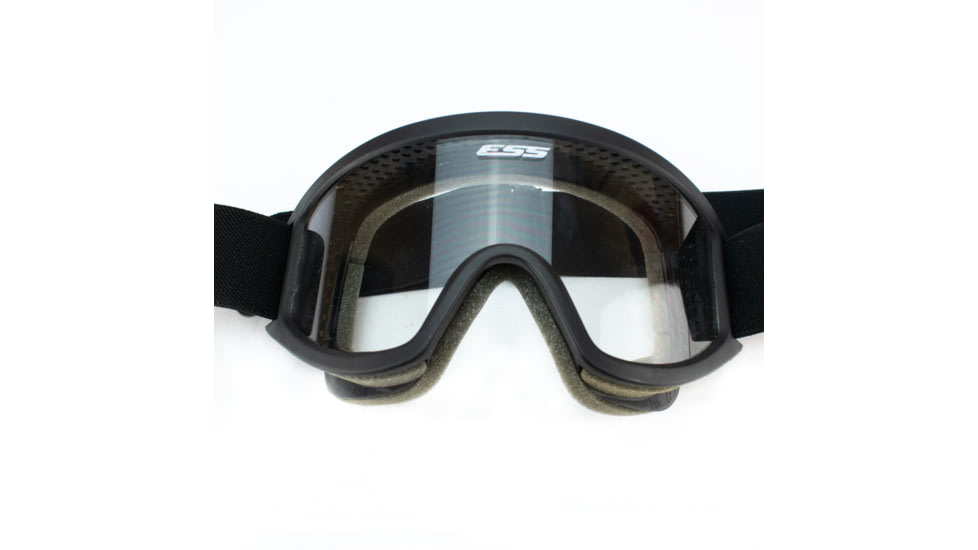 ESS Profile TurboFan Military/Tactical Goggles - Black Frame, Clear &amp; Smoke Gray Lenses