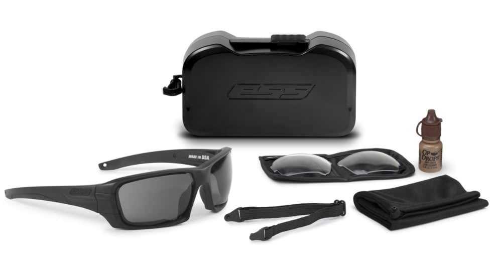 ESS Rollbar NARO REPL FrmKit APEL Safety Glasses, Black, Unisex, 103-617-001
