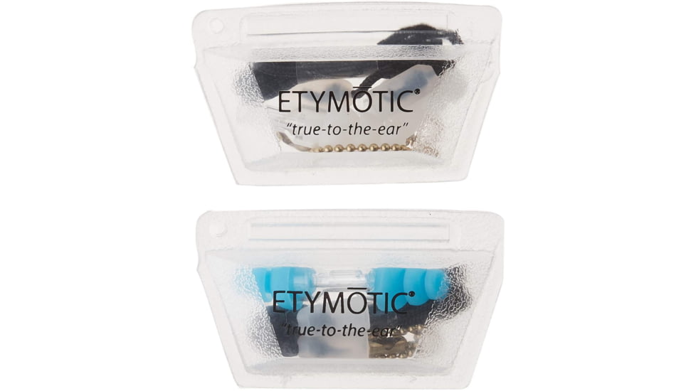 Etymotic Research ER20 High-Fidelity Earplugs, White/Blue, Standard, Large, ER20-COMBO