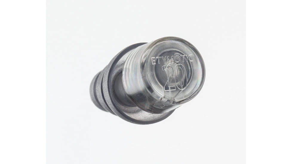 Etymotic Research ER20XS High-Fidelity Earplugs, Clear, Large, ER20XS-CCC-C