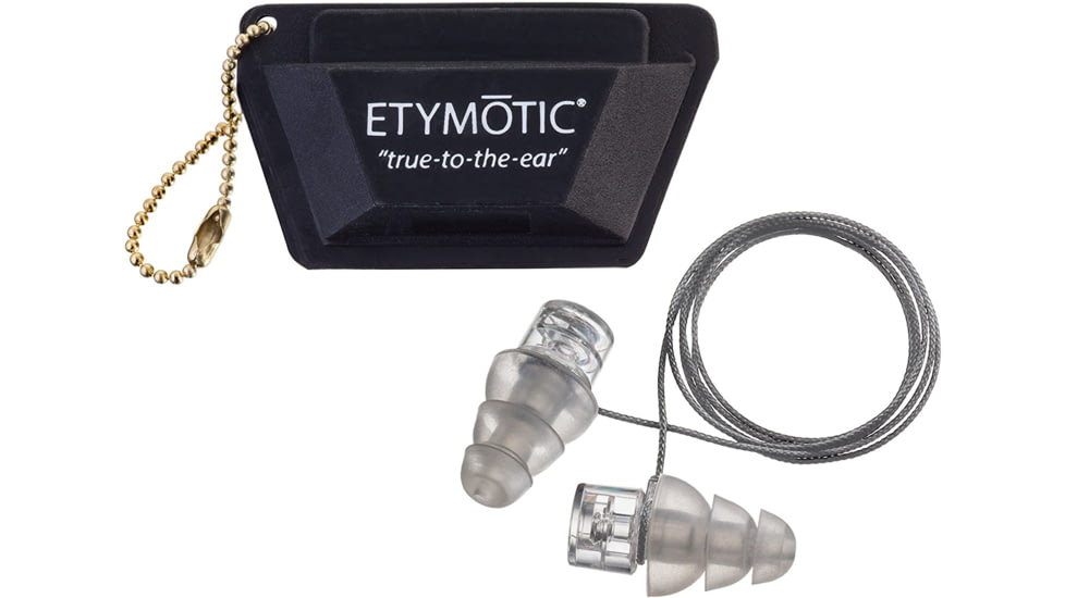 Etymotic Research ER20XS High-Fidelity Earplugs, Clear, Large, ER20XS-CCC-C