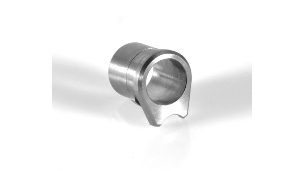 Evolution Gun Works Carry Bevel Barrel Bushing - .701 OD Gunsmith Fit Straight Bore, .125 in, Steel, Stainless, 14210