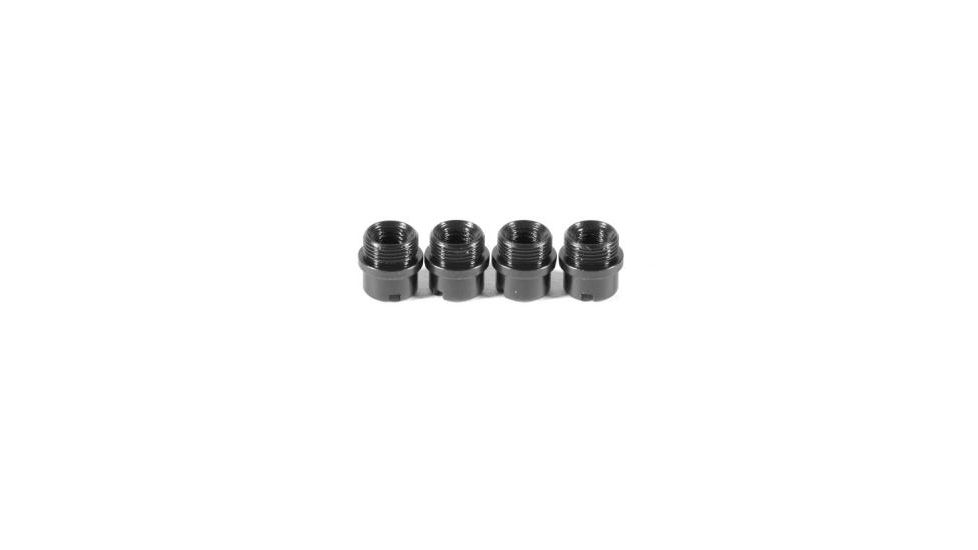 Evolution Gun Works Grip Screw Escutcheons, Blue, Pack of 4 11383