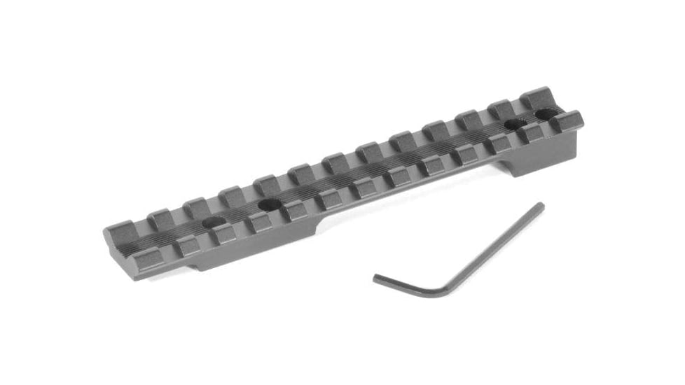 Evolution Gun Works Picatinny Rail Scope Mount, Mini Mini Mauser Zastava M85, Ambidextrous, 20 MOA, 5.09in, Aluminum, Matte Black, 47042