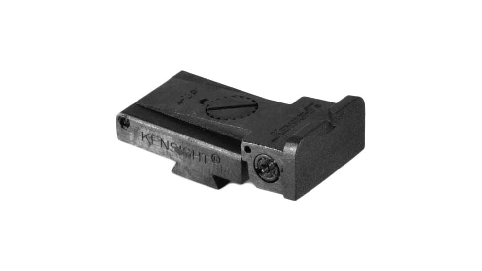 Evolution Gun Works Silverline Adj Rear Sight, LPA TRT Para Springfield, Black, 15110