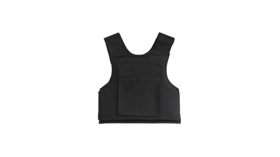 ExecDefense USA External Bulletproof Vest, Black, Medium, EXV-092-M