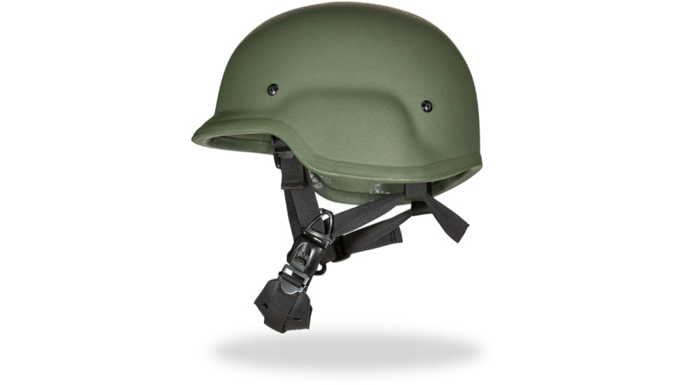 ExecDefense USA PASGT Level III A Ballistic Helmet, Green, X-Large, EXH-0072-GX