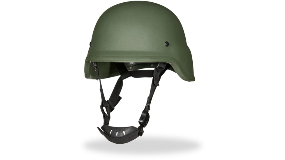 ExecDefense USA PASGT Level III A Ballistic Helmet, Green, X-Large, EXH-0072-GX