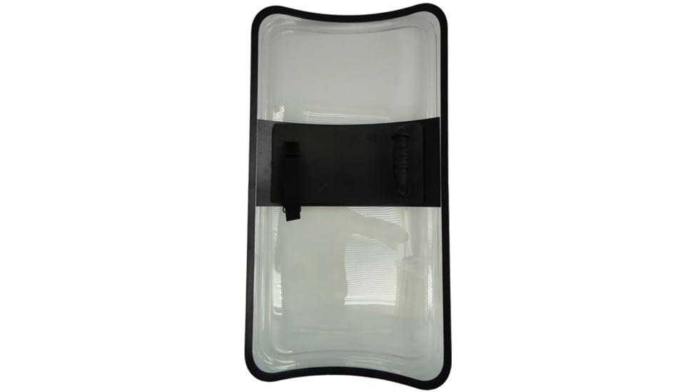 ExecDefense USA RUB-X Riot Shield, Transparent, Standard Size, 35.5in x 19.5in, EXS-221-S