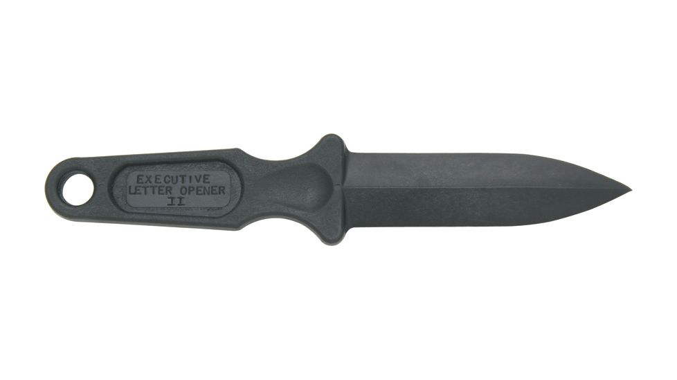 Executive Letter Opener II Fixed Blade Knife, 3.75in, Double Edged Dagger EX1