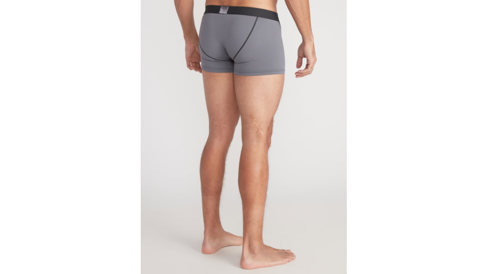 ExOfficio Give-N-Go Sport 2.0 Boxer Brief - Mens, 3 in, Steel Onyx/Black, 2XL, 12416717-9182-2XL