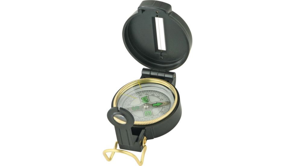 Explorer Compass Black Case w/ White Face EXP10