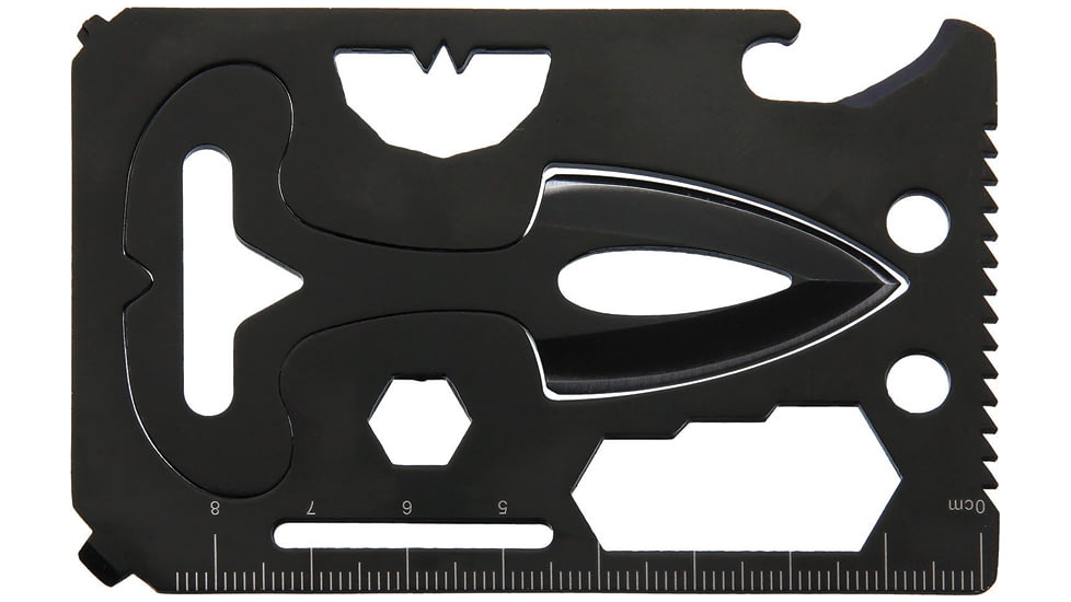 Explorer Credit Card Survival Tool Blk, 3.75 x 2.38 x 0.13, EXP63 / BM220091