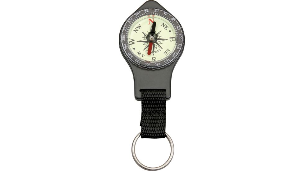 Explorer Keyring Compass, Black EXP46