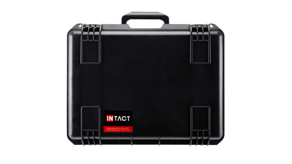 Eylar 21in Intact Premium Series Waterproof Hard Casew/Foam, Black, NM00010