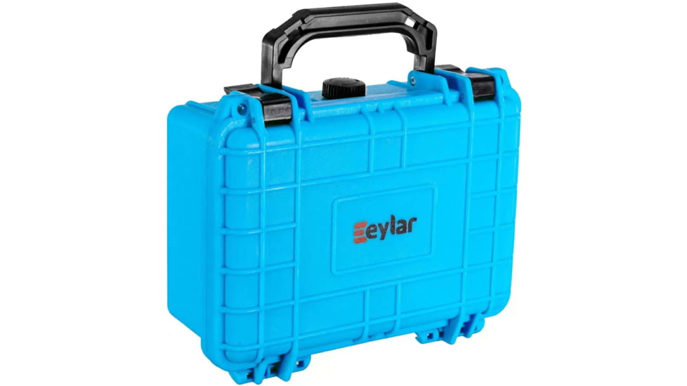 Eylar Small 8.12in Waterproof Gear Hard Case w/Foam, Light Blue, SA00011-LBLU