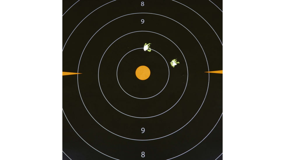 EZ-Aim Adhesive Splash Bullseye Target, Orange, 17.5X17.5, 15227