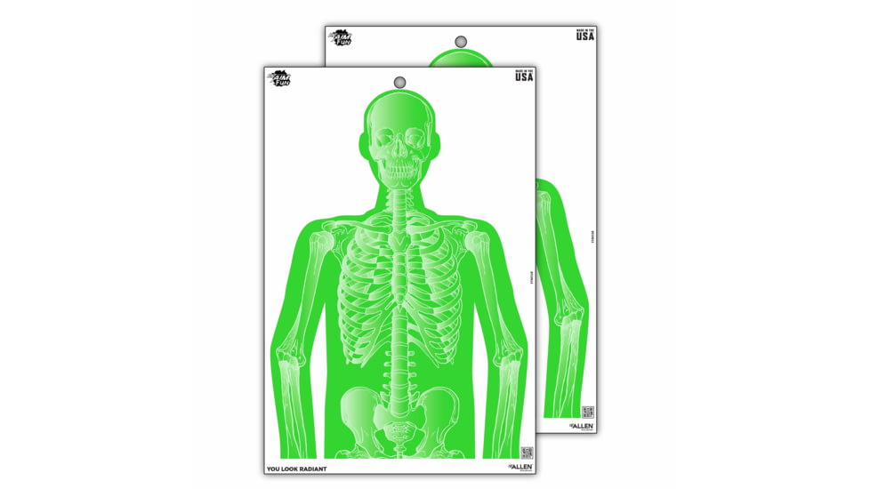 EZ-Aim Fun Imposing Figures Paper Shooting Target Assortment, 12inW x 18inH, 8-Pack, Multi, 15645