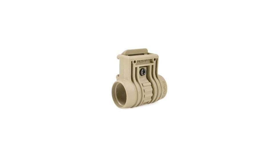 FAB Defense Tactical 1inch Flashlight Side Mount, Desert Tan, FX-PLST