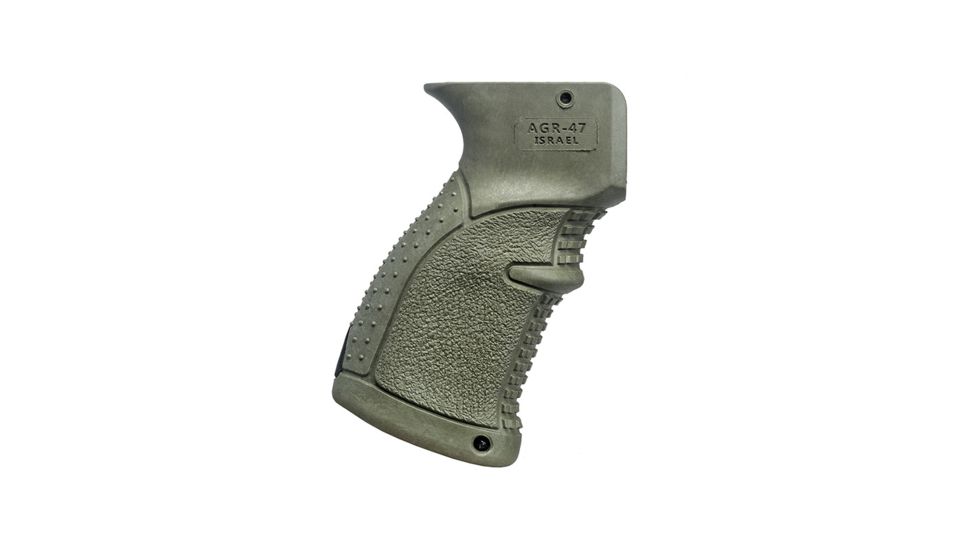 FAB Defense Rubberized Ergonomic Pistol Grip for AK-47, OD Green, FX-AGR47G