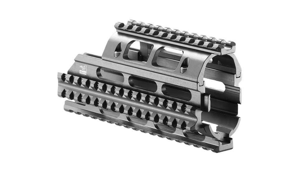 FAB Defense Aluminum Tactical Rail System - RPK, Black, FX-VFRRPK