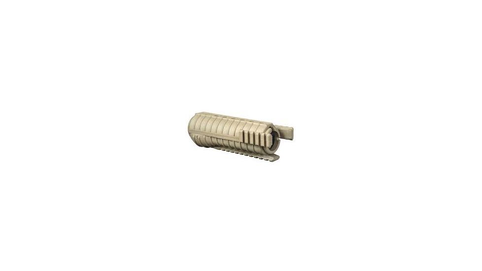 FAB Defense AR-15 Polymer 3 Rail Handguard Gun Grip, Tan, FX-FGR3T