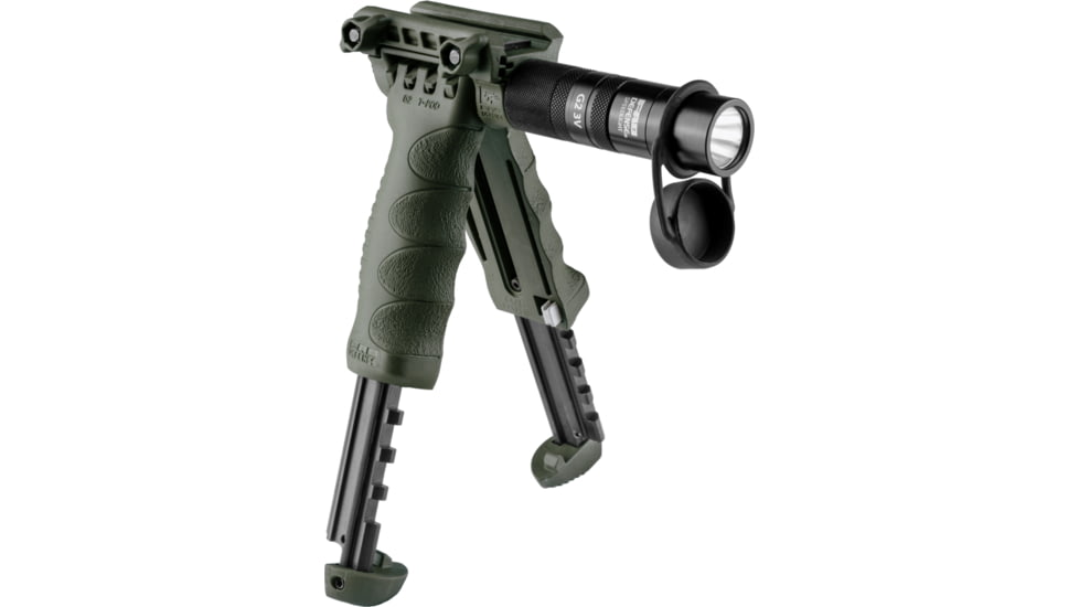 FAB Defense 2nd Gen Bipod-Foregrip with Built-in Tactical Light